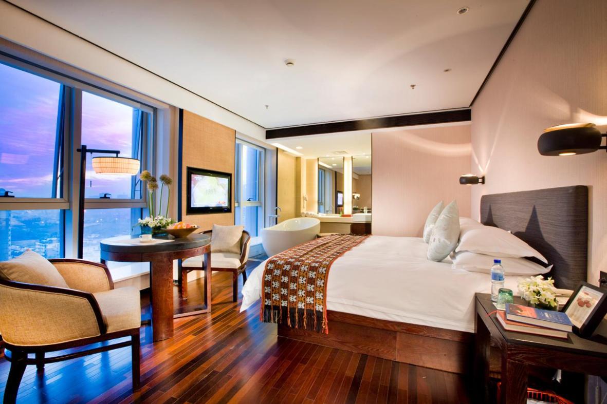 Ssaw Boutique Hotel Hangzhou Xiaoshan City Center Exteriör bild